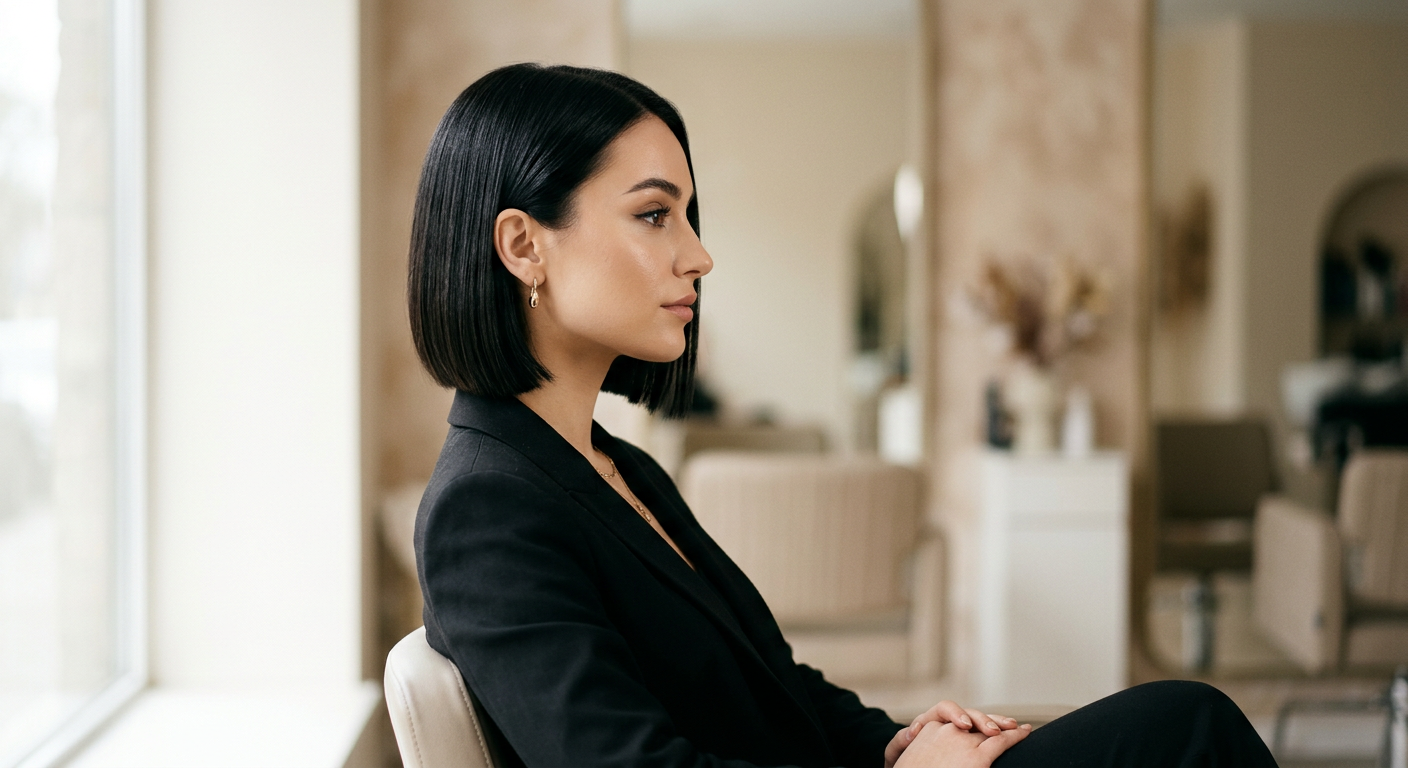 Klippning och styling — arbete av Demo Salong